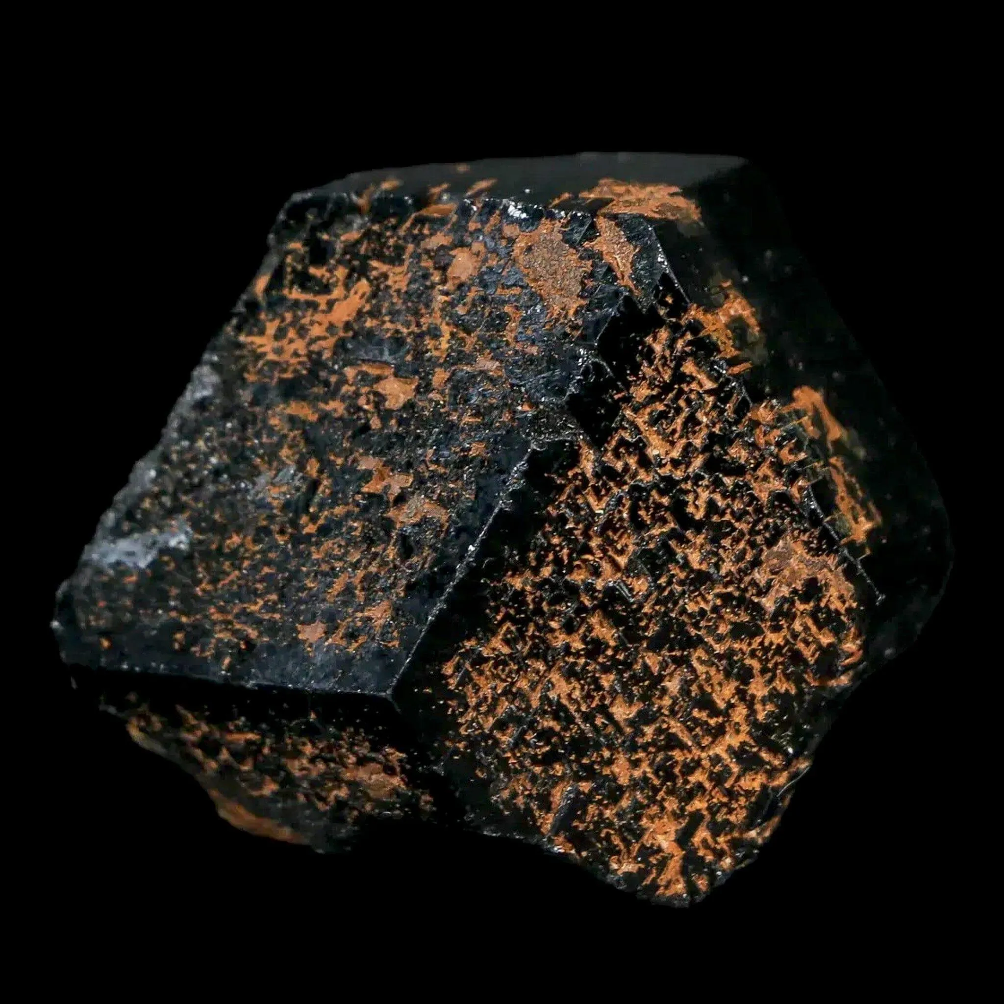 1.1" Natural Rough Schorl Black Tourmaline Mineral Erongo Mountains, Namibia