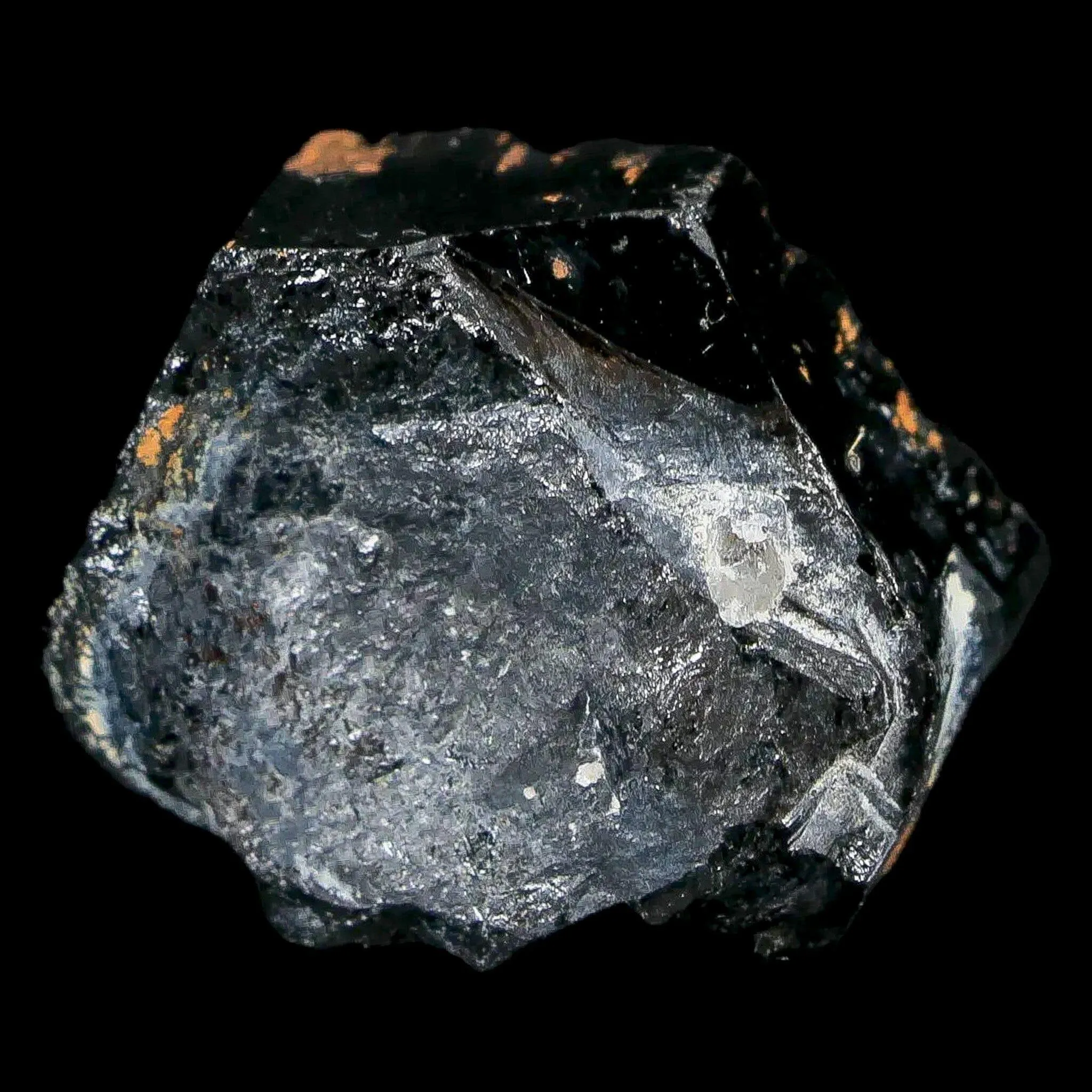 1.1" Natural Rough Schorl Black Tourmaline Mineral Erongo Mountains, Namibia