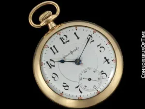 1900 18 size Illinois Railroad Gold Filled Pocket Watch - (23J) 24J Bunn Special
