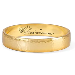 Apollo Bangle Brushed Gold