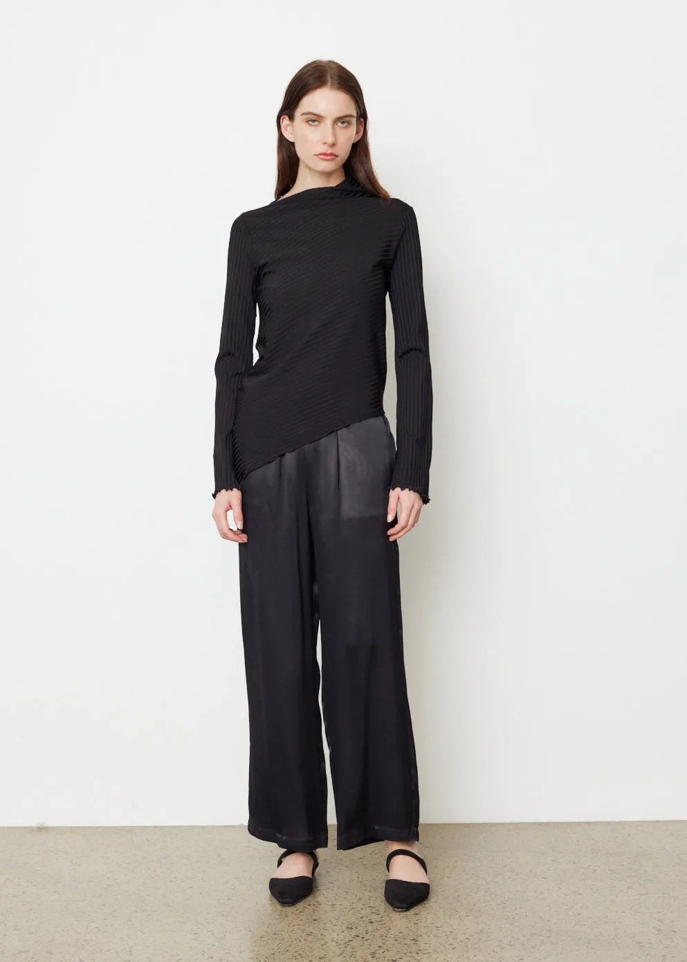 Asymmetrical Rib Top