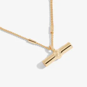 Aura Gold Bar Gold 46cm   5cm Extender Necklace 6290