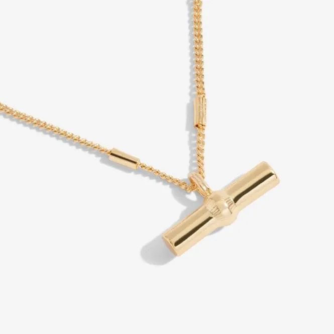 Aura Gold Bar Gold 46cm   5cm Extender Necklace 6290