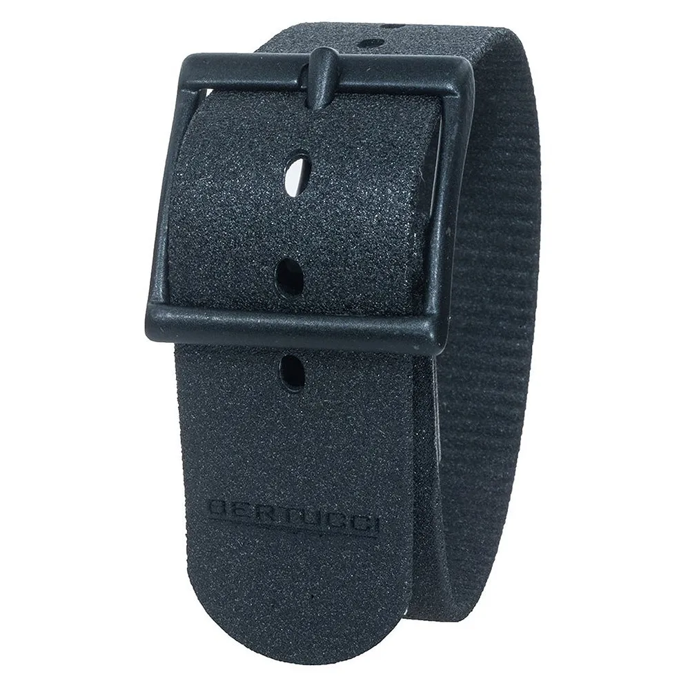 Bertucci DX3 Tridura Stainless Steel Black Watch Band - B-105