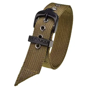 BERTUCCI Unisex Olive Nylon Watch Band - B-2