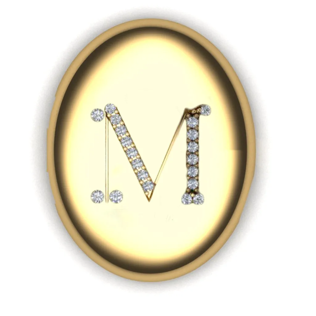 Bespoke Locket with Diamond Initial