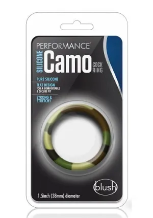 Blush Performance Green Camo Cock Ring