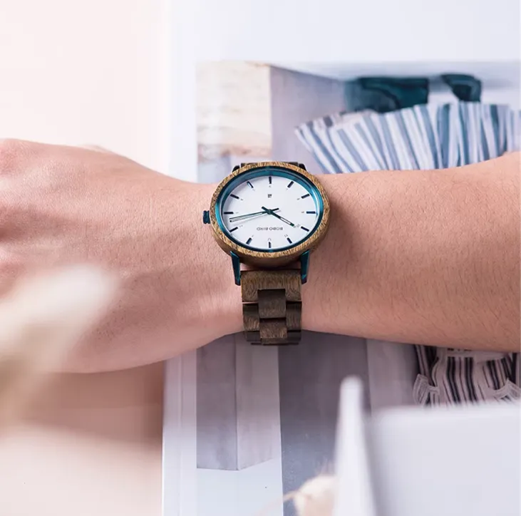 BOBO BIRD VINTAGE MAPLE WOODED WATCH