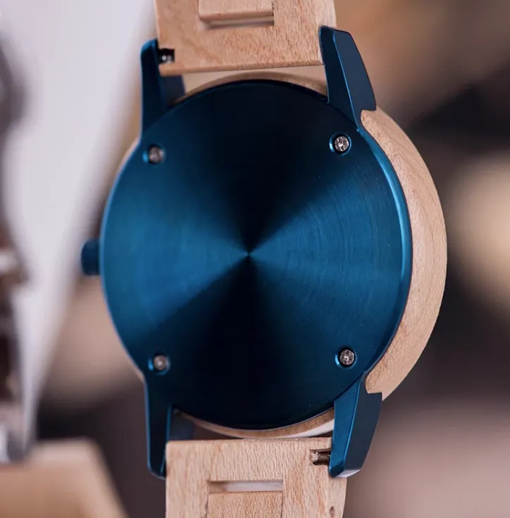 BOBO BIRD VINTAGE MAPLE WOODED WATCH
