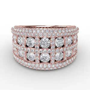 Bold and Beautiful Diamond Ring