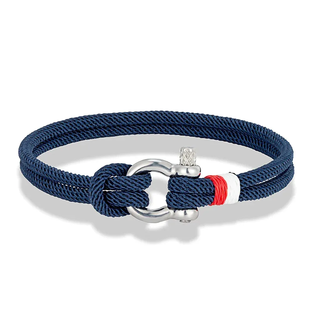 Braided Rope Stainless Steel Horseshoe Shackle