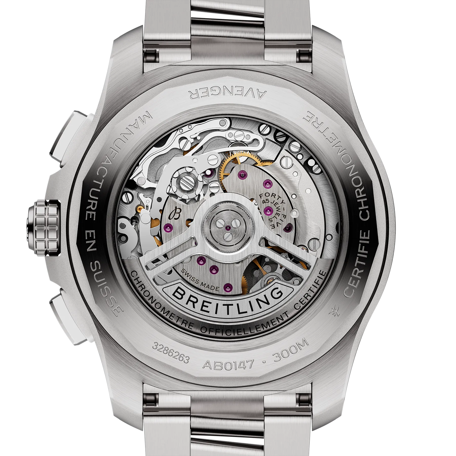 Breitling Avenger B01 Chronograph 44mm Watch with Green Dial