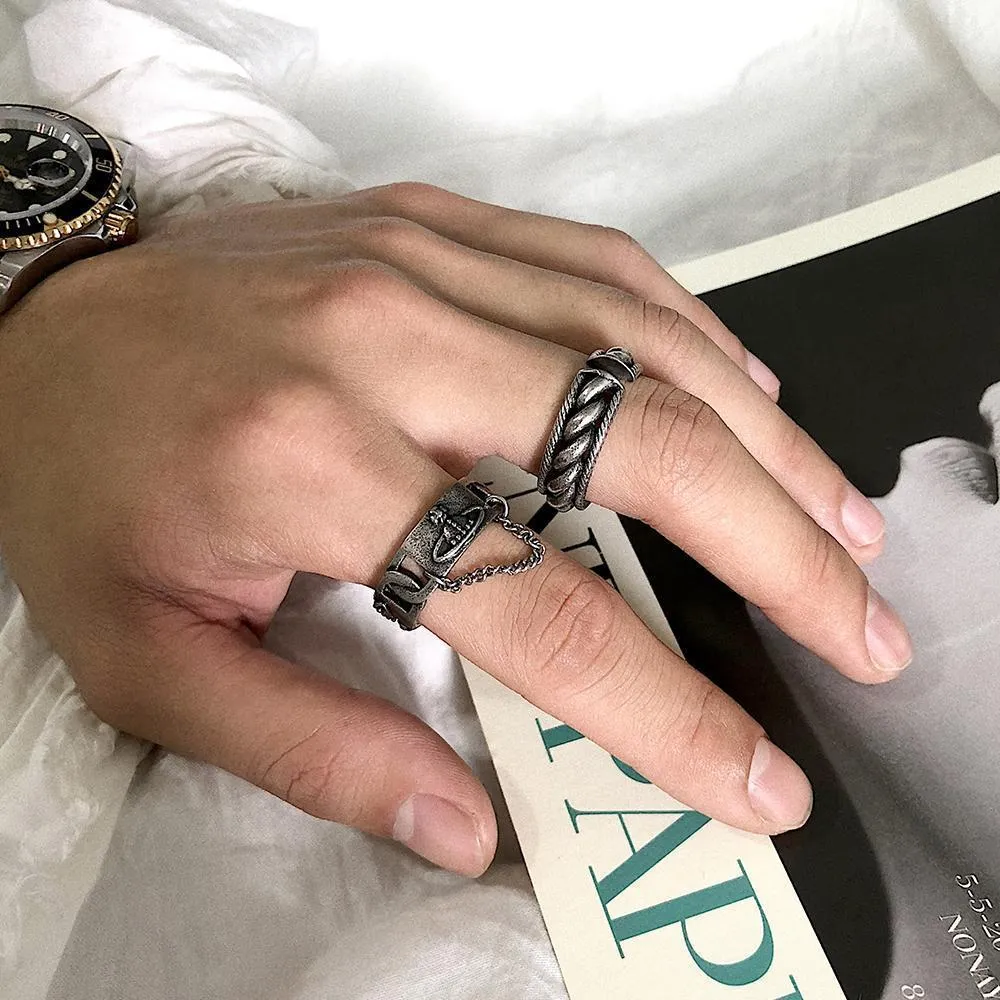 Chain Design Ring