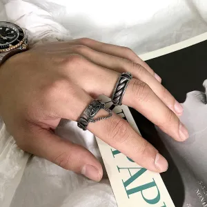 Chain Design Ring