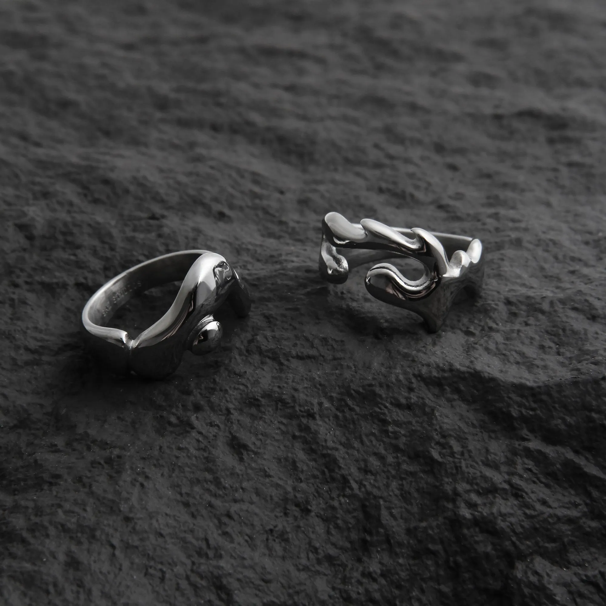 Chicmy- Liquid Lava Design Ring