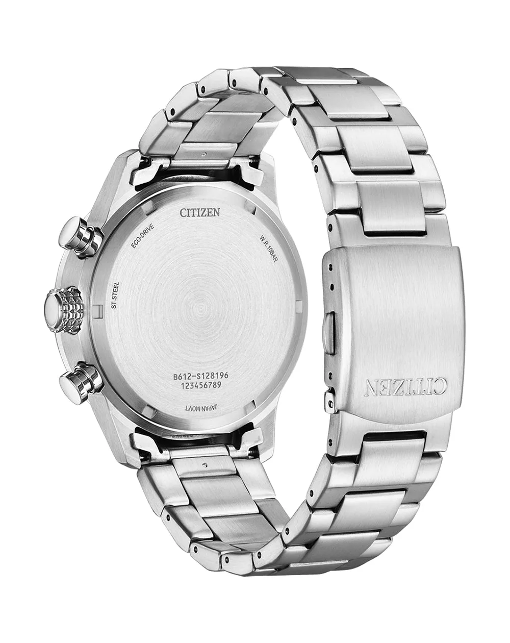 Citizen Chronograph Eco-Drive Green Dial Watch CA0791-81X