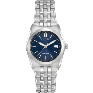 Citizen Eco-Drive Ladies Corso Blue Dial Watch