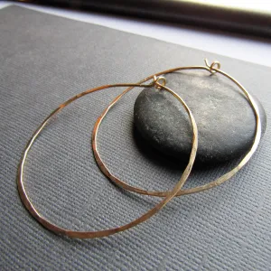 Classic Gold Hoops - Extra Large