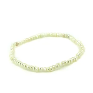 Coastal Bloom Pearl Stretch Bracelet