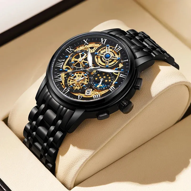 Creative Steel Bracelet Wrist Watches