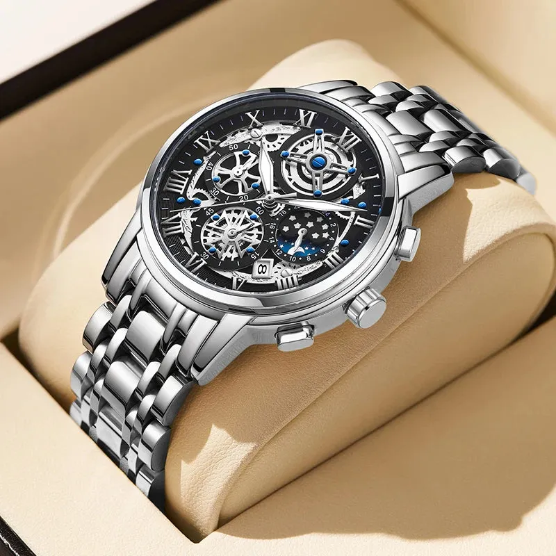 Creative Steel Bracelet Wrist Watches