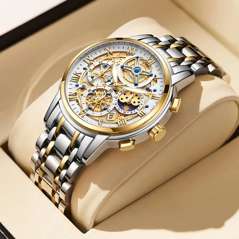 Creative Steel Bracelet Wrist Watches