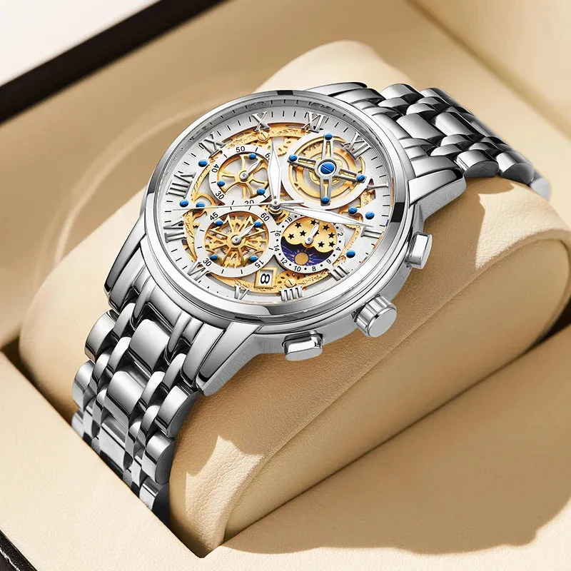 Creative Steel Bracelet Wrist Watches
