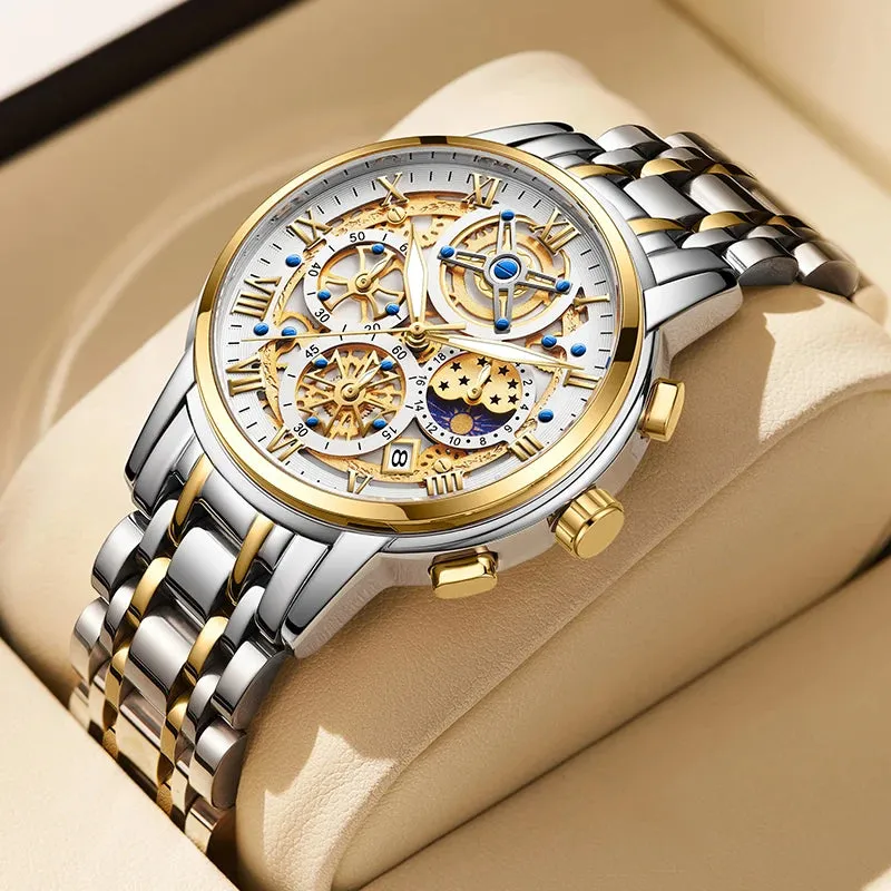 Creative Steel Bracelet Wrist Watches