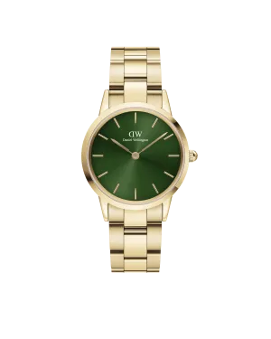 Daniel Wellington Green Dial Women Analogue Watch - DW00100554