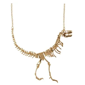 Dinosaur Vintage Necklace Short Collar Fashion Costume Jewelry for Women Teens