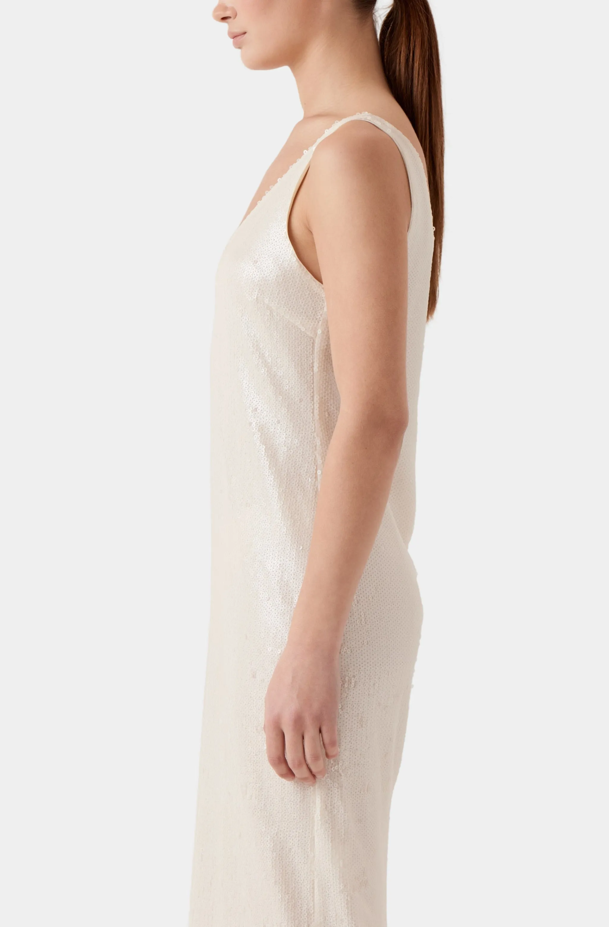 Elin Sequin Midi Dress