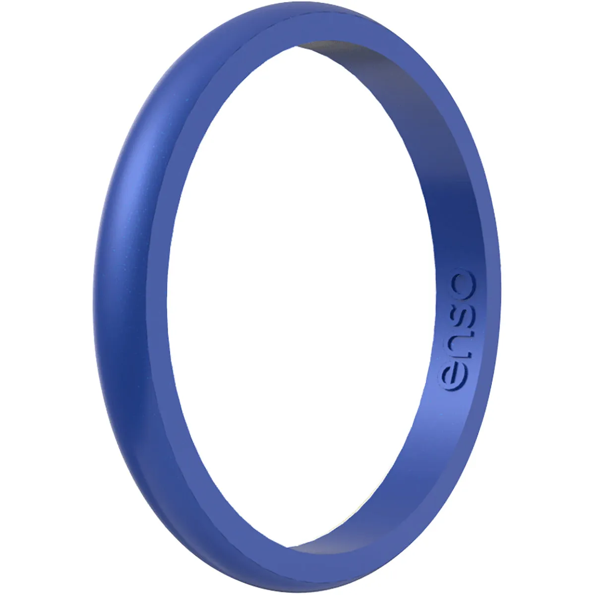 Enso Rings Halo Birthstone Series Silicone Ring - Sapphire