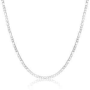 Figaro Cuban Chain 6mm - Silver