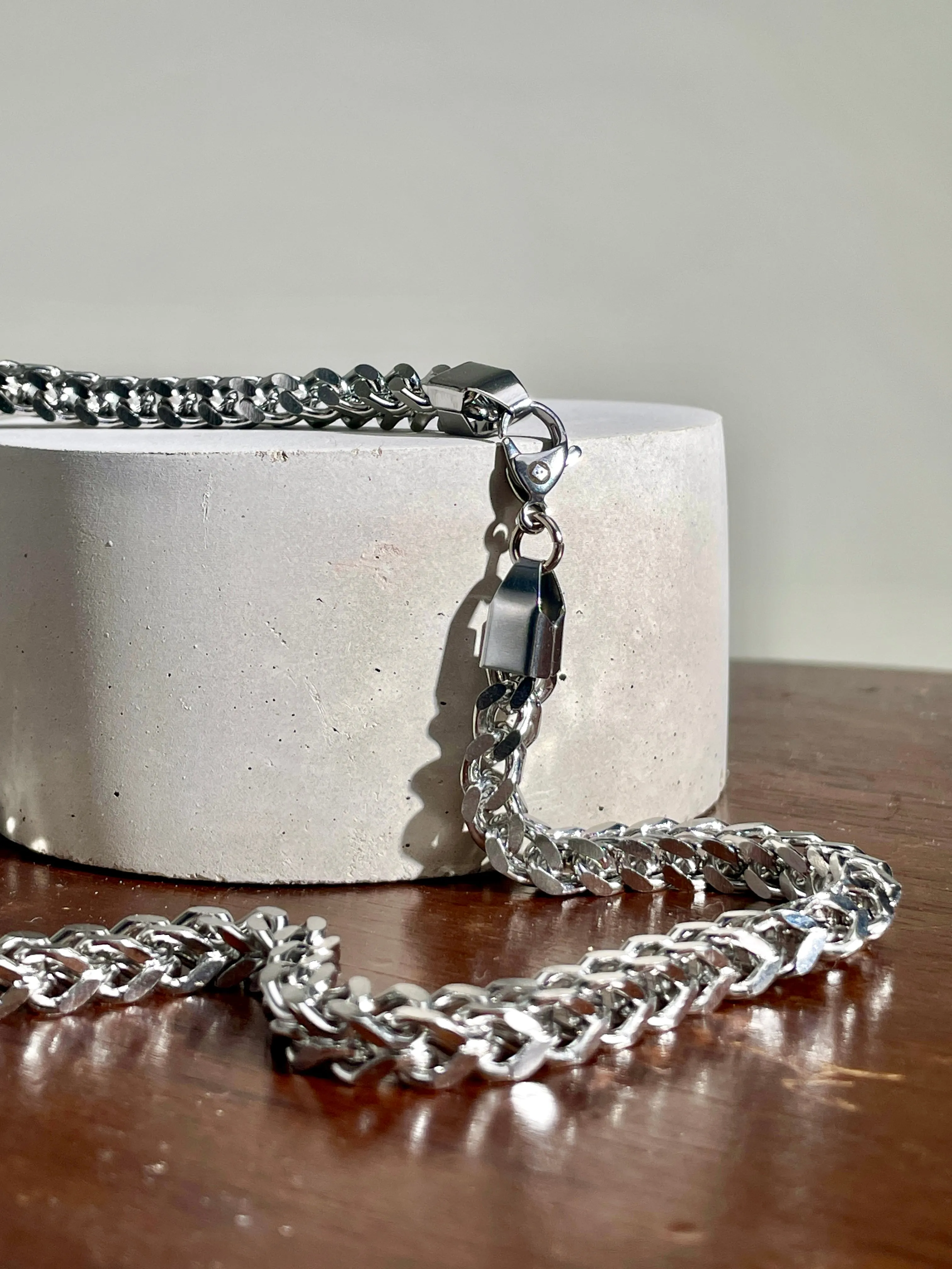 Franco Chain 6mm - Silver