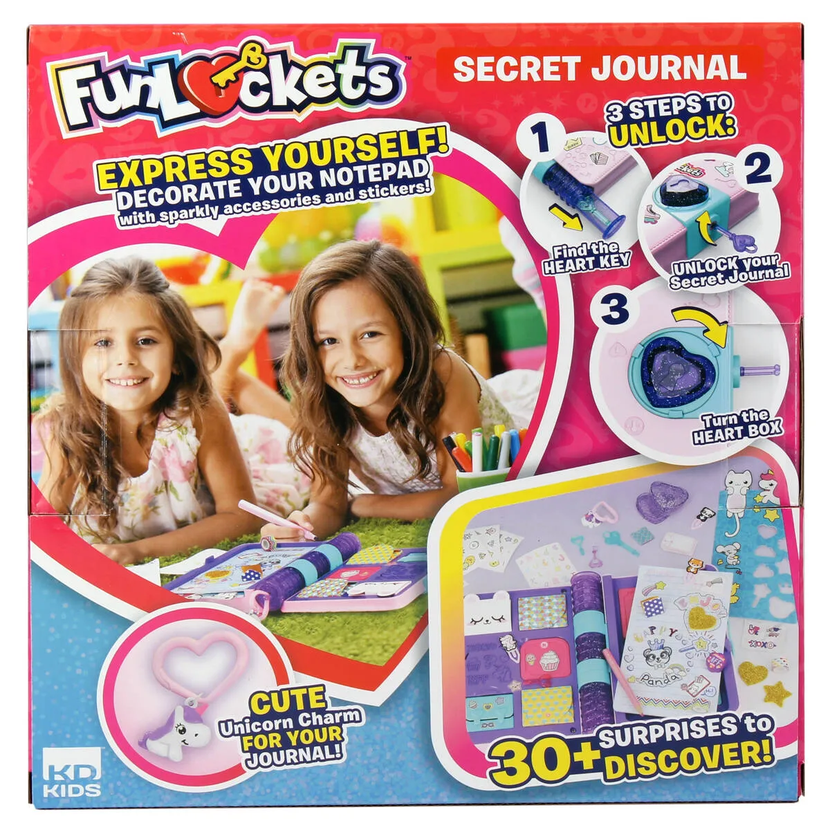 Fun Lockets Secret Journal Toy