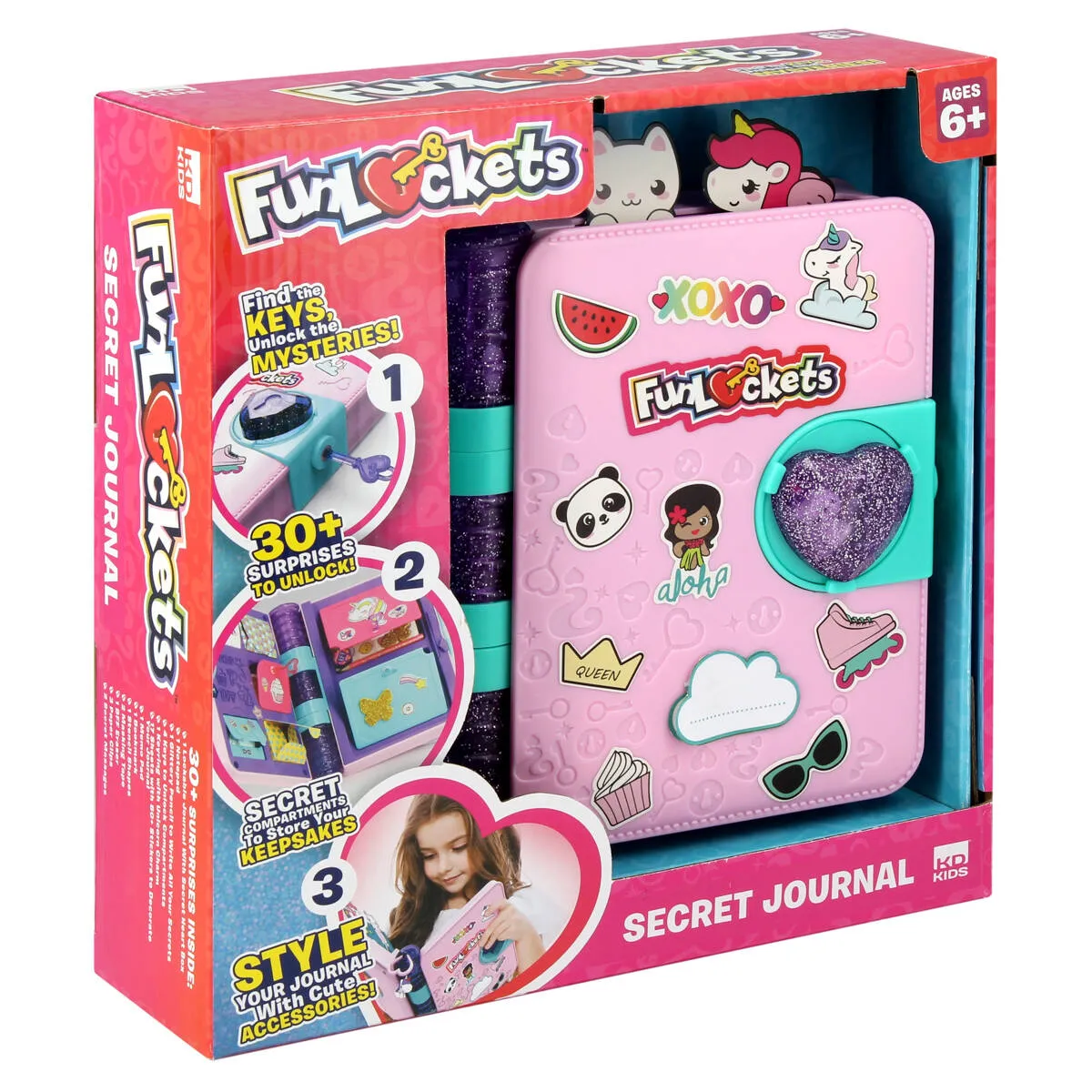 Fun Lockets Secret Journal Toy