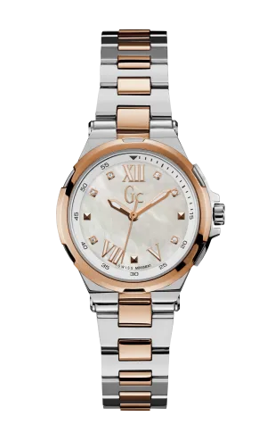 GC Ladies Wrist Watch White - Y33104L1