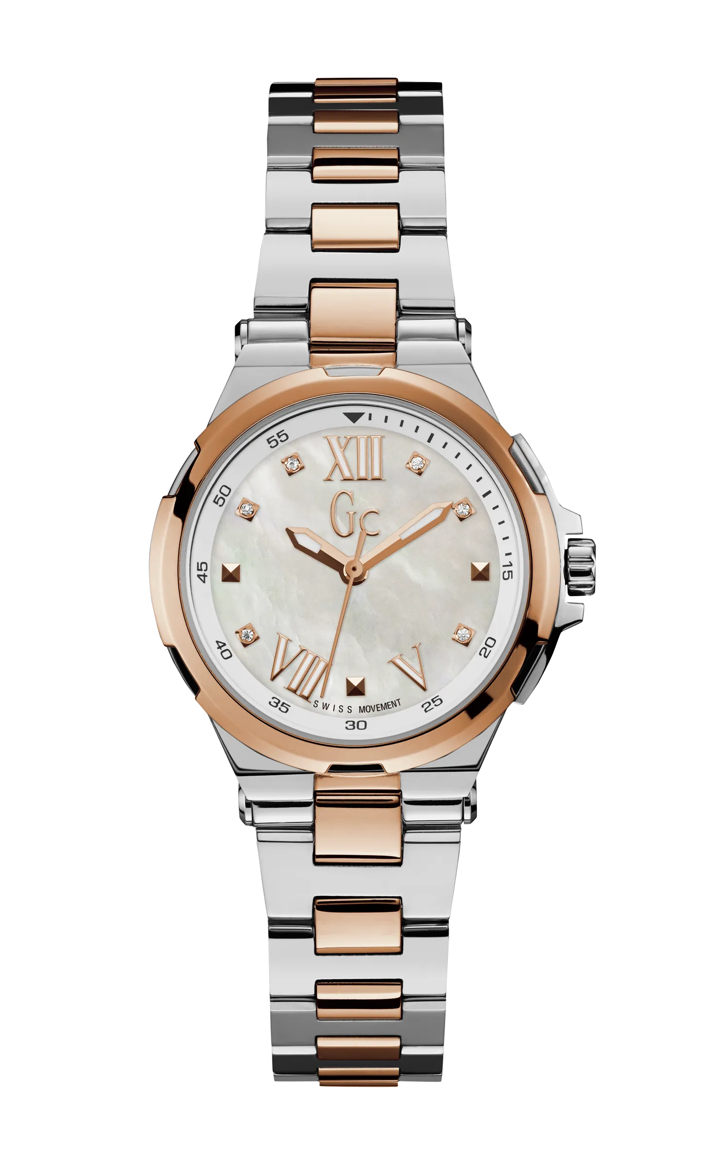GC Ladies Wrist Watch White - Y33104L1