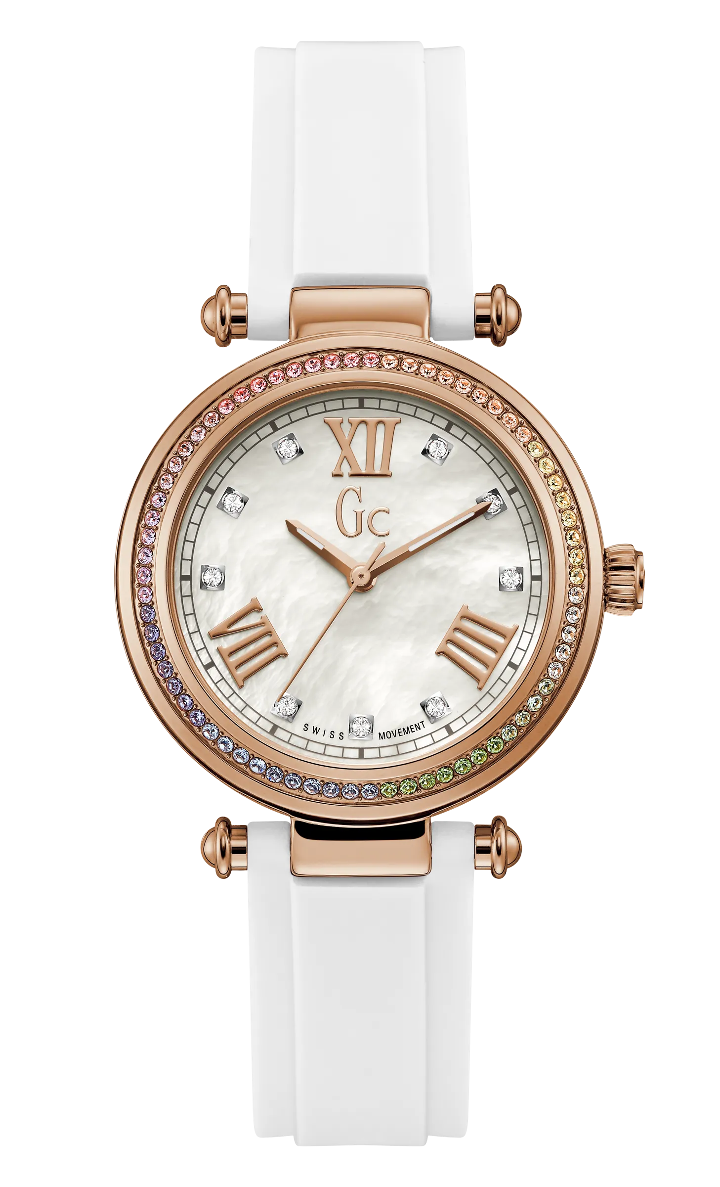 GC White Dial Ladies Watch - Y46009L1MF
