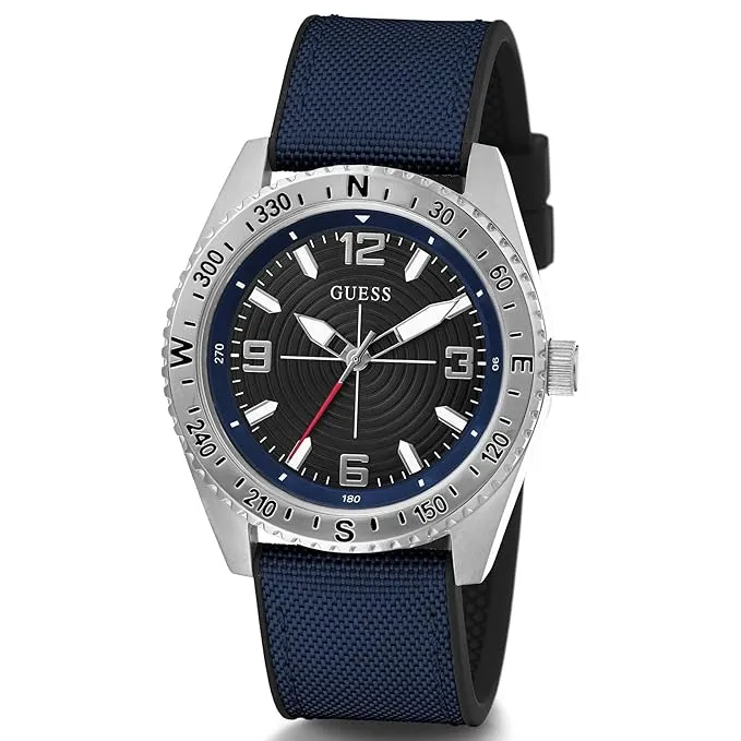 Guess Black Dial Men Analog Watch - GW0327G1