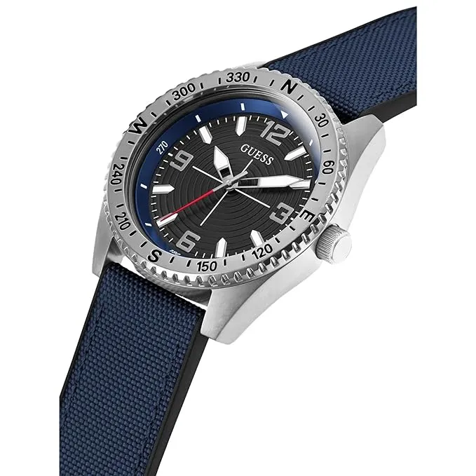 Guess Black Dial Men Analog Watch - GW0327G1