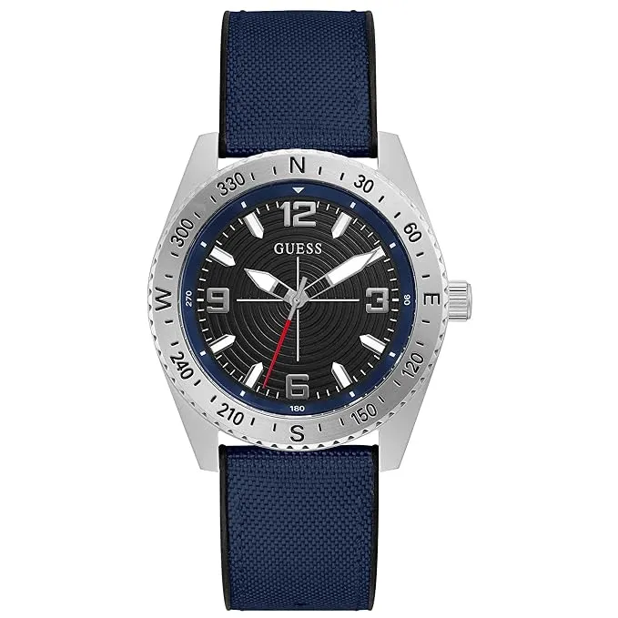 Guess Black Dial Men Analog Watch - GW0327G1