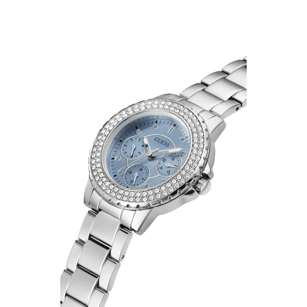 Guess Blue Dial Women Analog Watch - GW0410L1