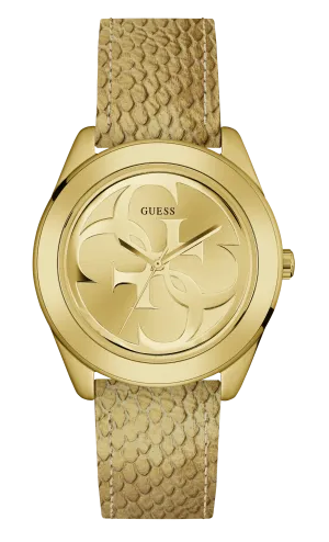 Guess Ladies Gold Analog Watch - W0895L8