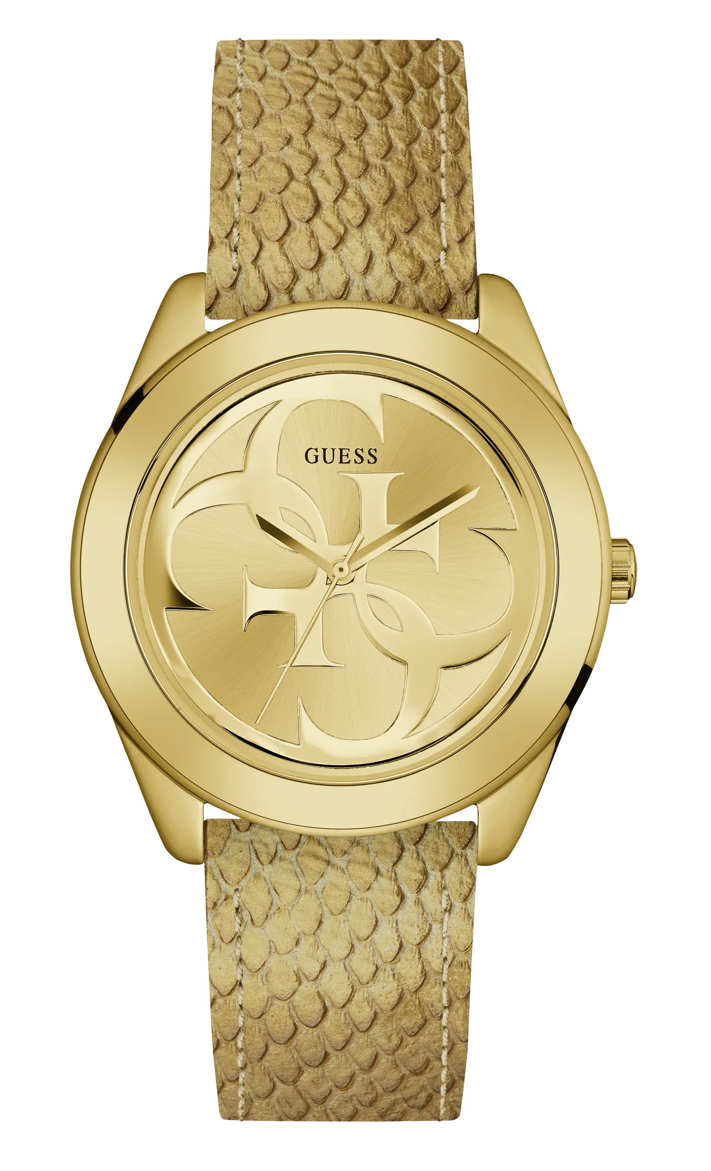 Guess Ladies Gold Analog Watch - W0895L8