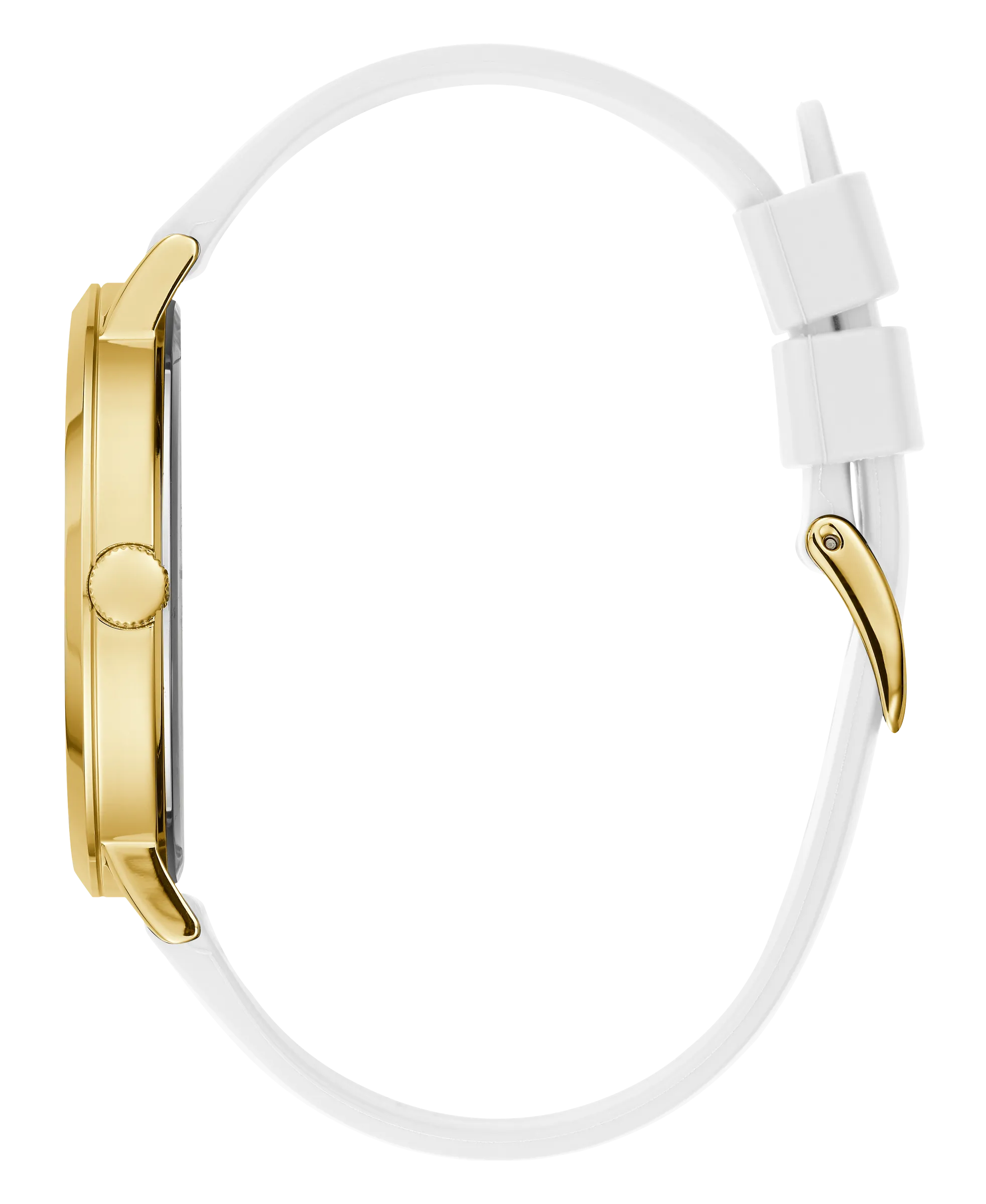 Guess Men Gold Dial Analog Watch - W1161G5