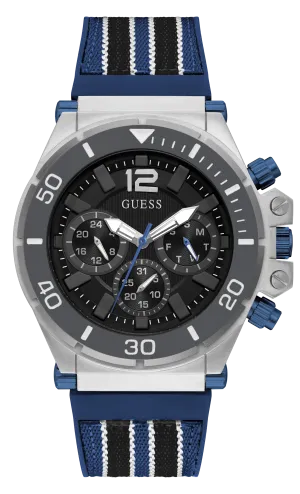 Guess Men's Black Dial Analog Watch - GW0415G2