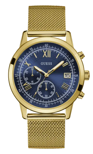 Guess Mens Blue Chronograph Watch - W1112G2