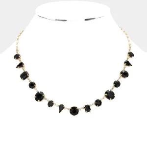 iLLASPARKZ Geometric Stone Collar Necklace