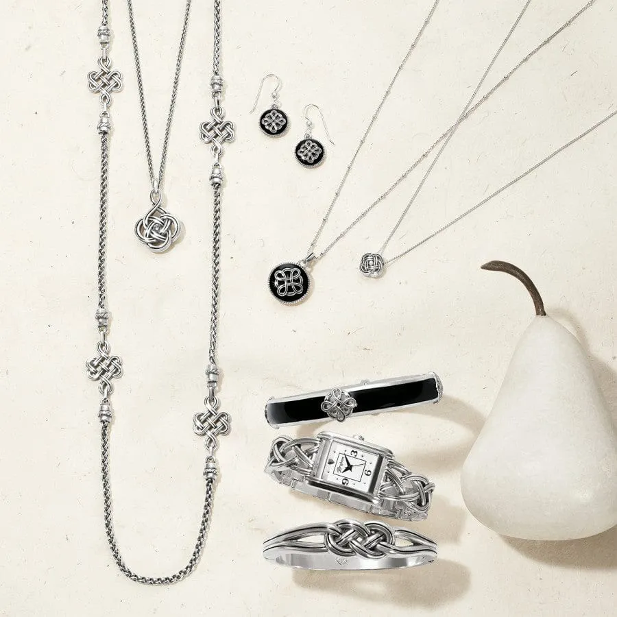 Interlok Noir Reversible Necklace